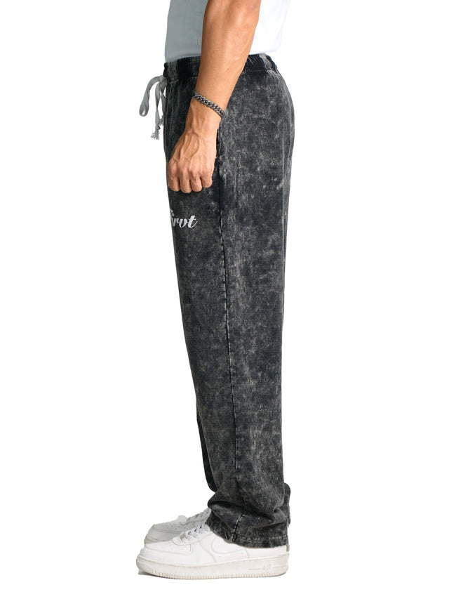 ACID WASH SWEATPANTS