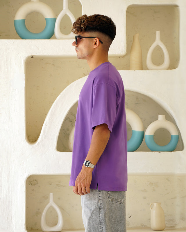 FIRVT BASIC PURPLE TSHIRT