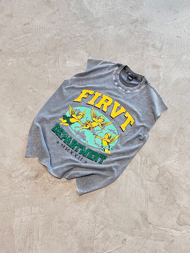 FIRVT DEPARTMENT WAFFLE TANK