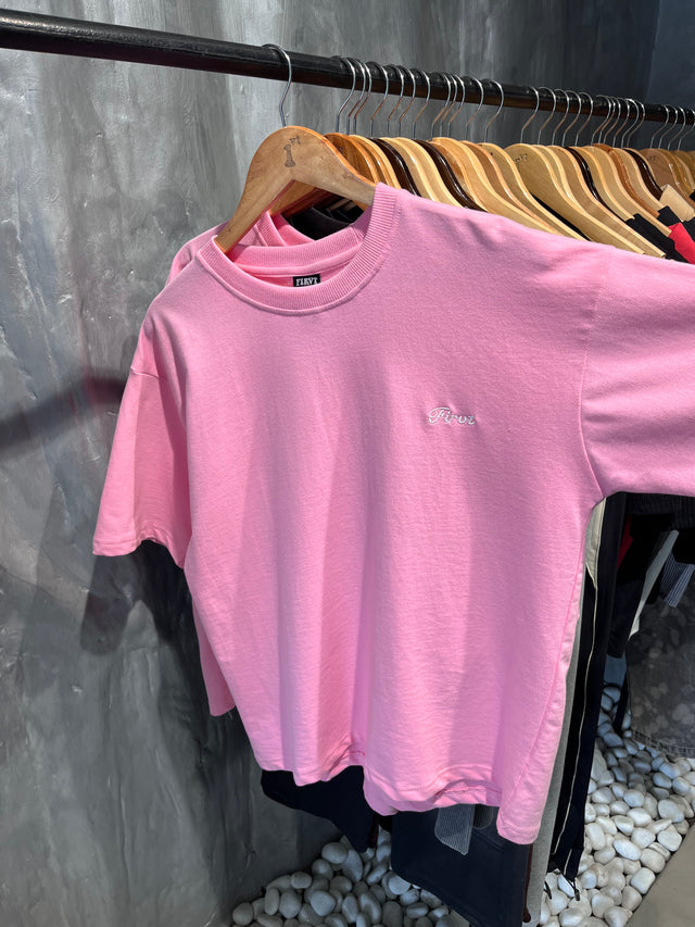 FIRVT T-SHIRT PINK