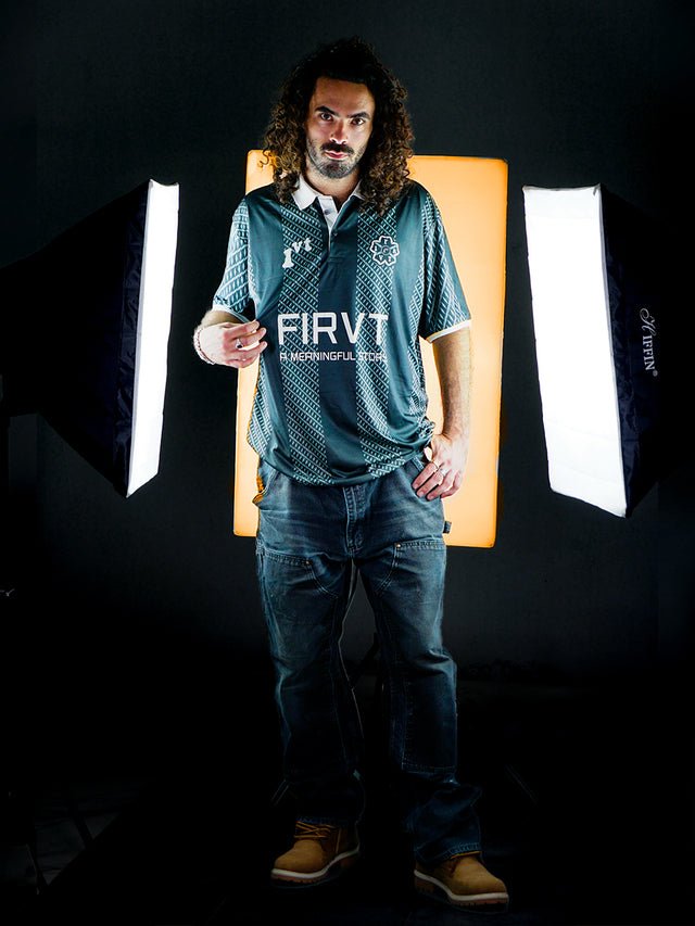 FIRVT CONTRAST FOOTBALL TOP - GREEN
