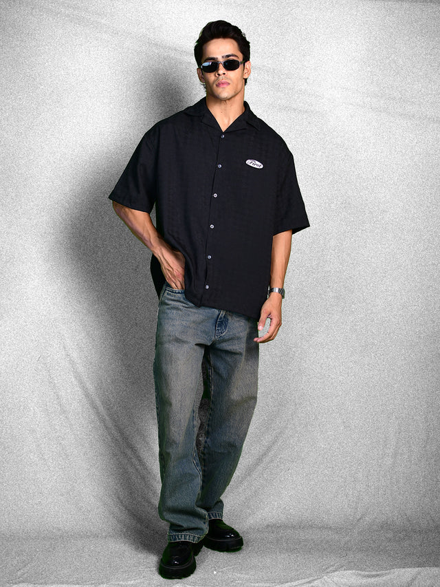 FIRVT TAG BLACK SHIRT