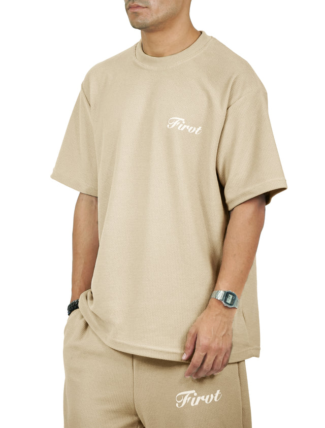 CAMEL KNIT CO-ORD SET