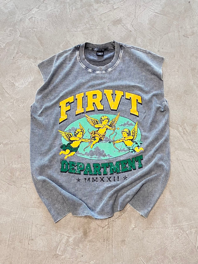 FIRVT DEPARTMENT WAFFLE TANK