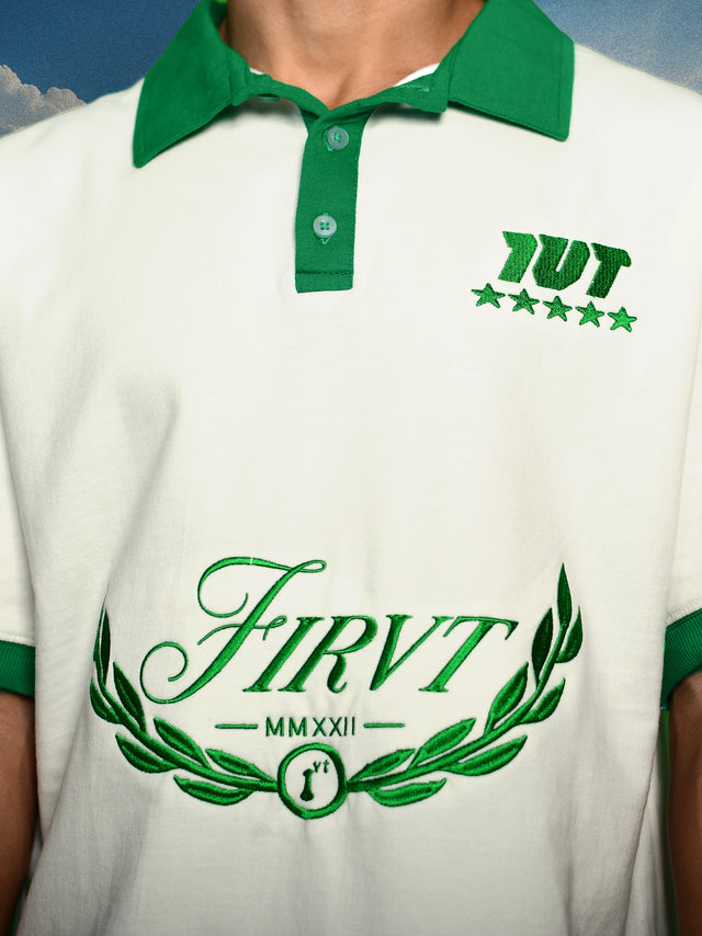 FIRVT LEGACY GREEN POLO