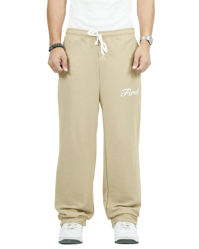 FIRVT RELAXED CAMEL SWEATPANTS
