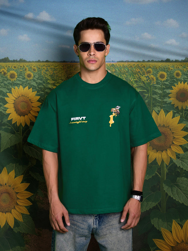 HONEY BEE GREEN T-SHIRT