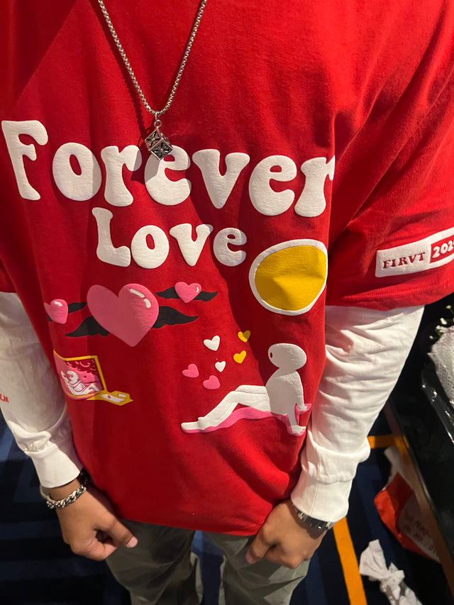 FOREVER LOVE RED T-SHIRT