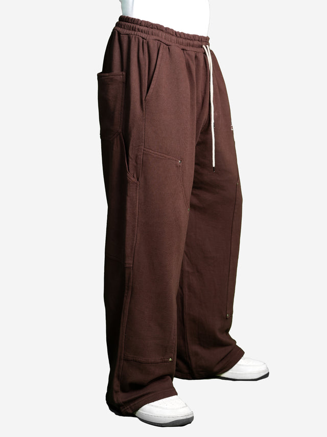 BROWN CARPENTER SWEATPANTS