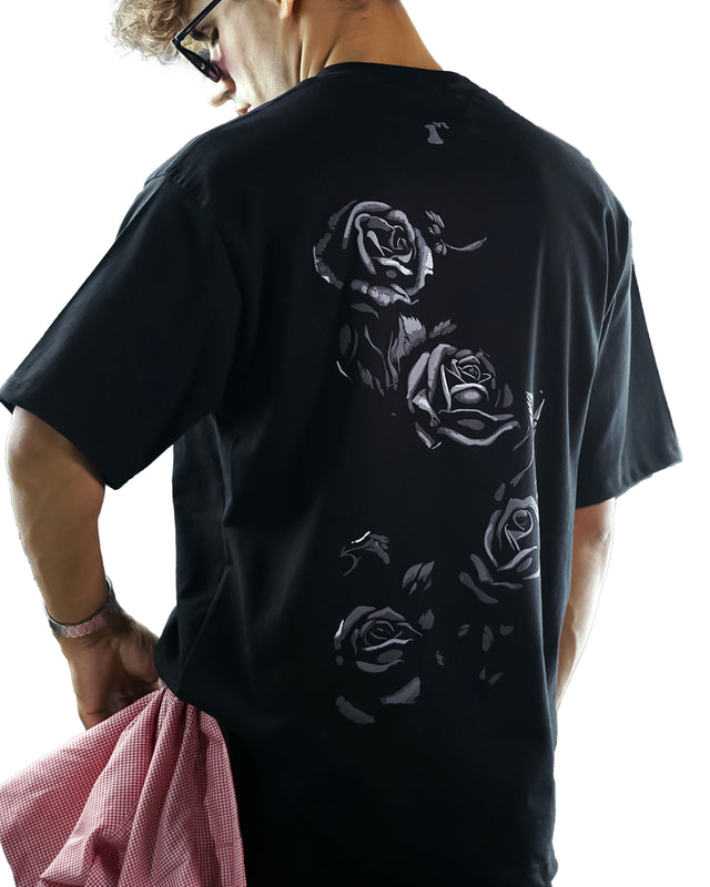 BLACK ROSE TSHIRT