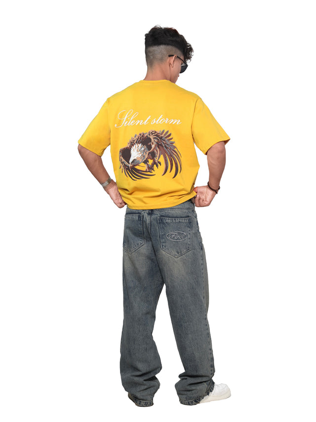 SILENT STORM YELLOW T-SHIRT
