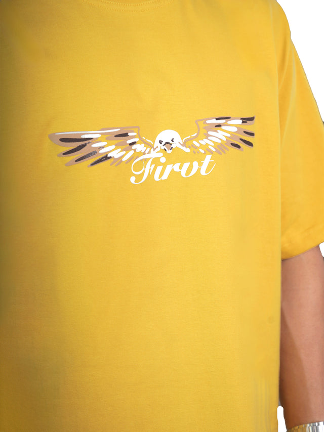 SILENT STORM YELLOW T-SHIRT