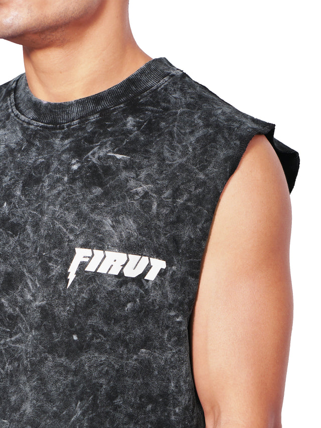 TRAINING CLUB ACID WASHED TANK