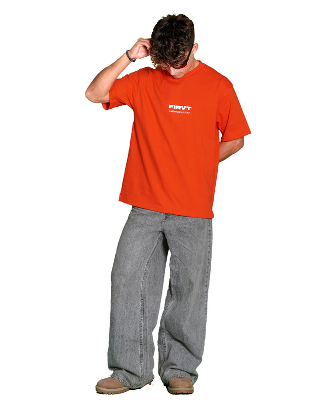 FIRVT ORANGE TSHIRT