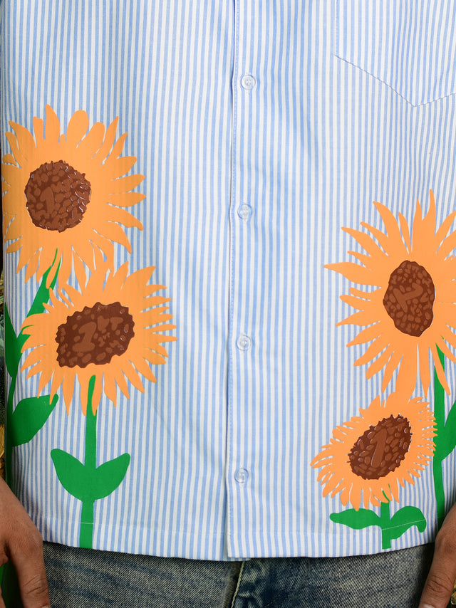 SUNFLOWER BLUE STRIPED SHIRT