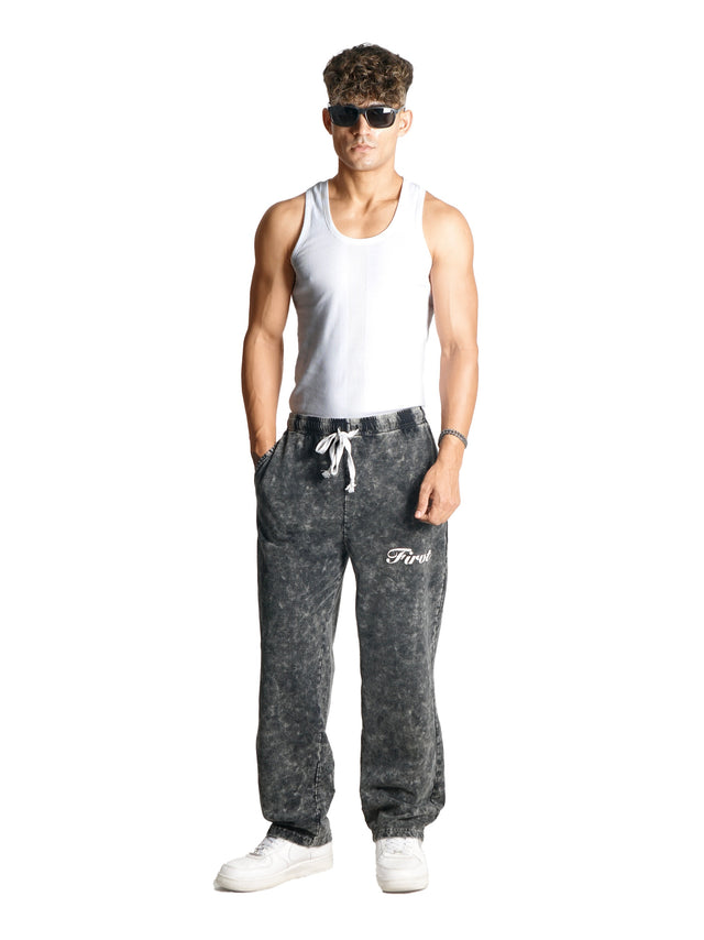 ACID WASH SWEATPANTS