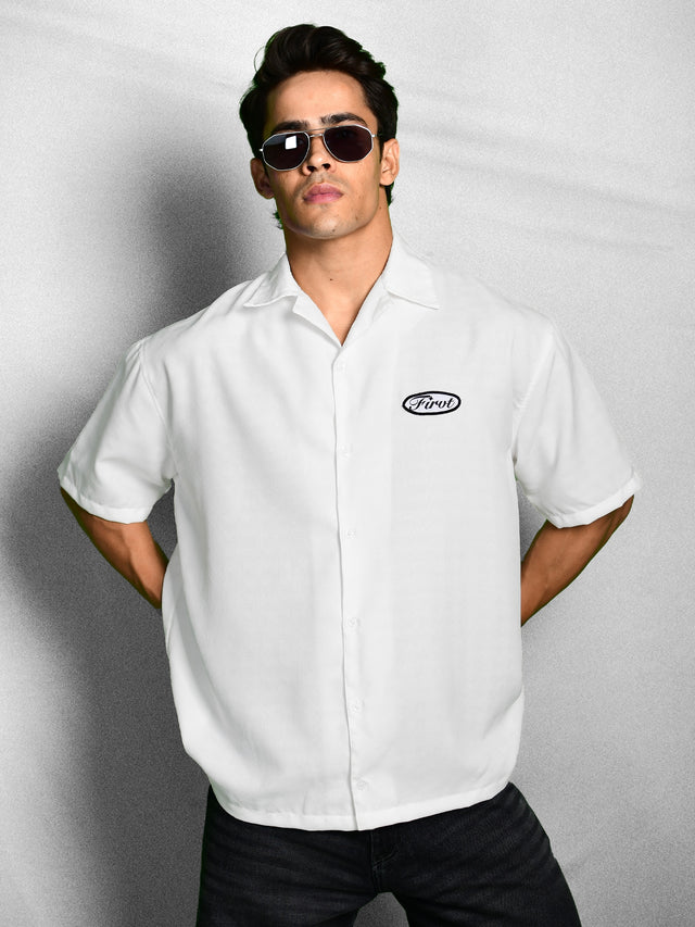 FIRVT TAG WHITE SHIRT