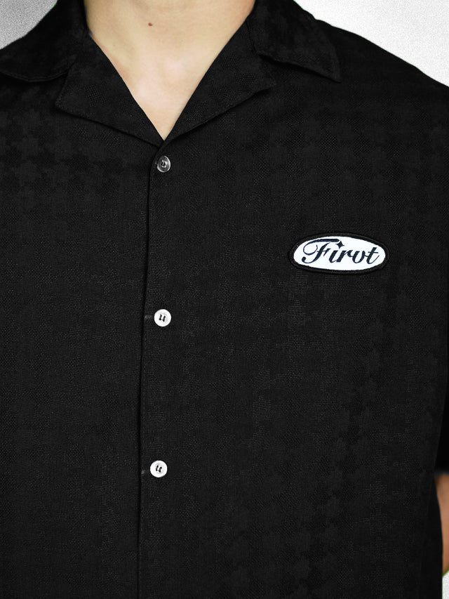 FIRVT TAG BLACK SHIRT