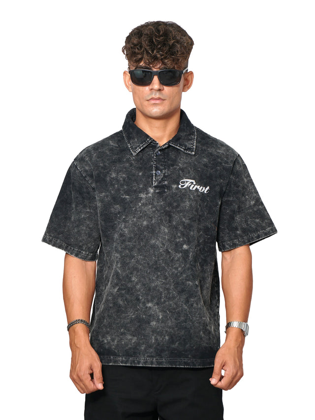 FIRVT ACID WASH POLO
