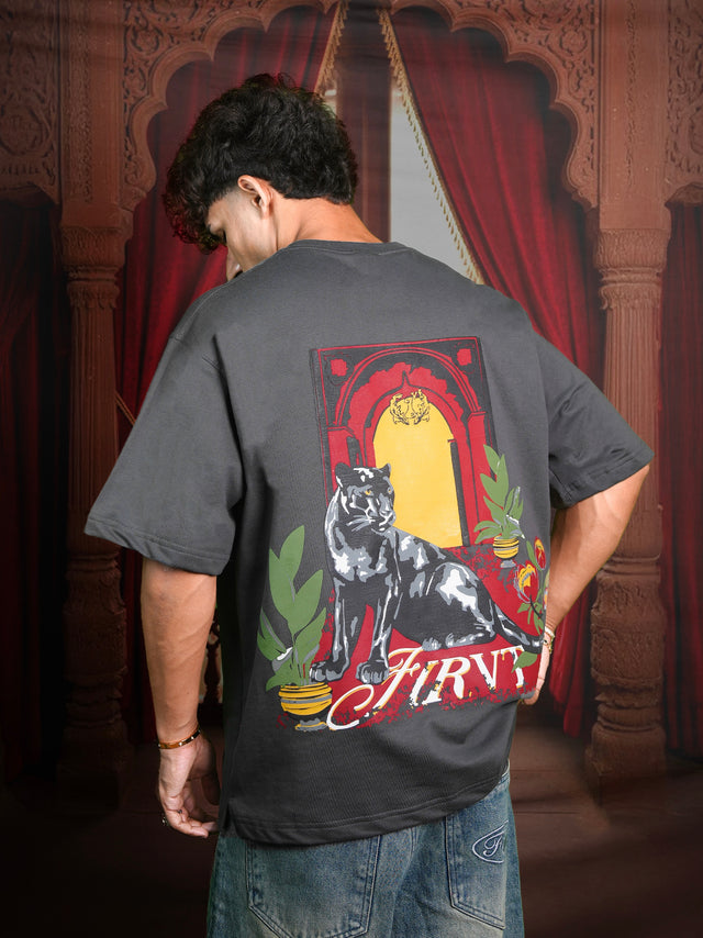 ROYAL PANTHER GREY T-SHIRT