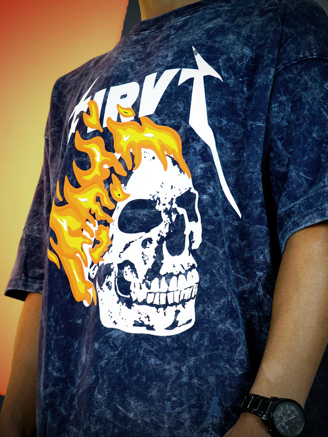 GHOST RIDER ACID WASH TSHIRT