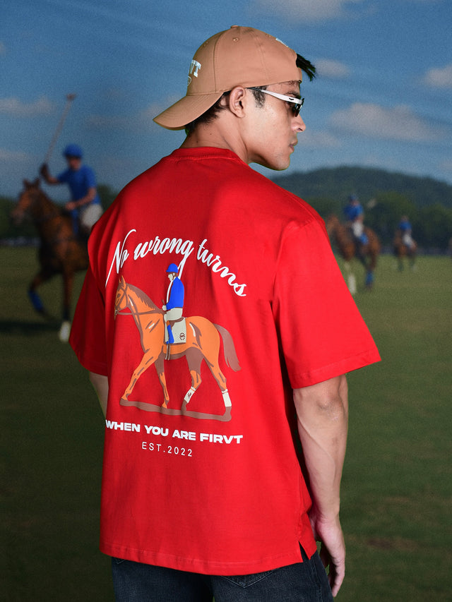 ROYAL RIDE RED T-SHIRT