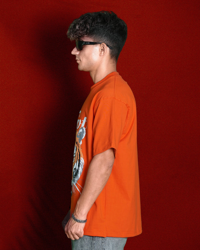 ALMIGHTY TIGER ORANGE T-SHIRT