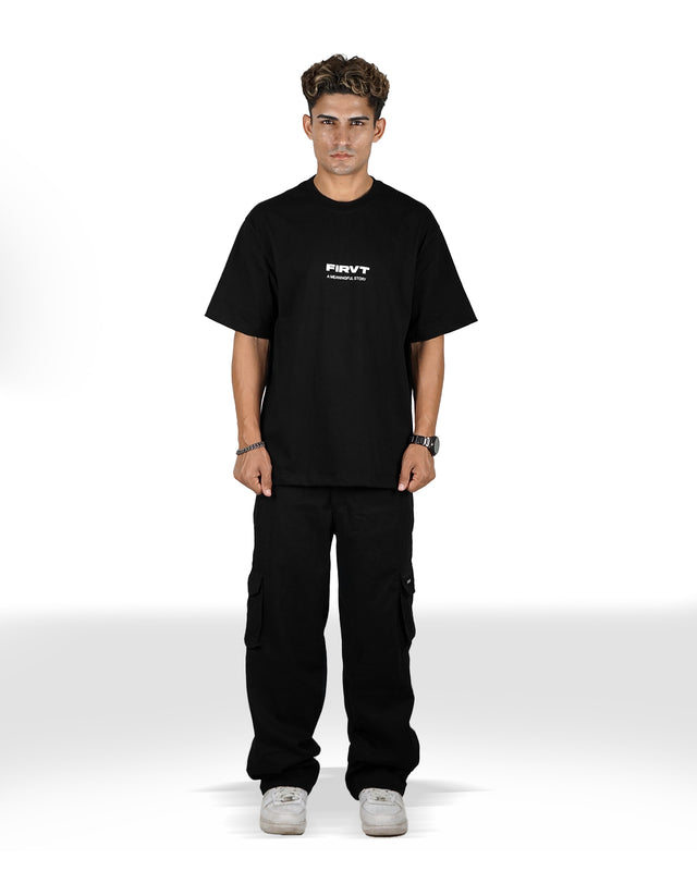 FIRVT BASIC BLACK TSHIRT