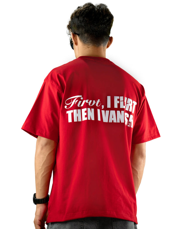 FLIRT FIRST RED TSHIRT
