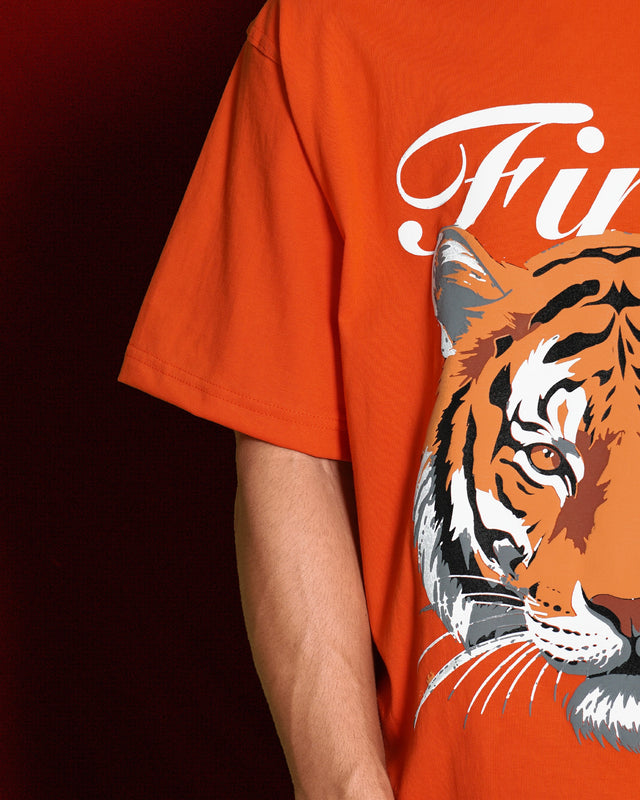ALMIGHTY TIGER ORANGE T-SHIRT