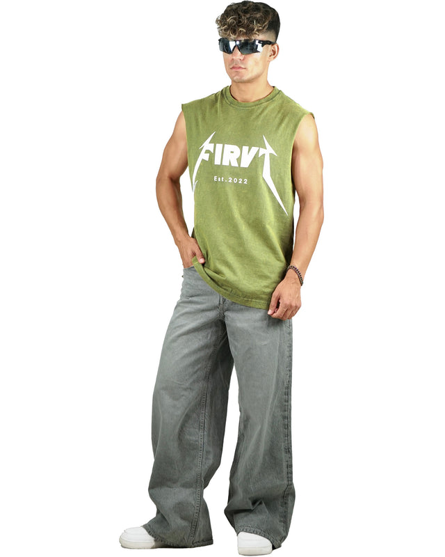 FIRVT ACID WASH TANK  GREEN