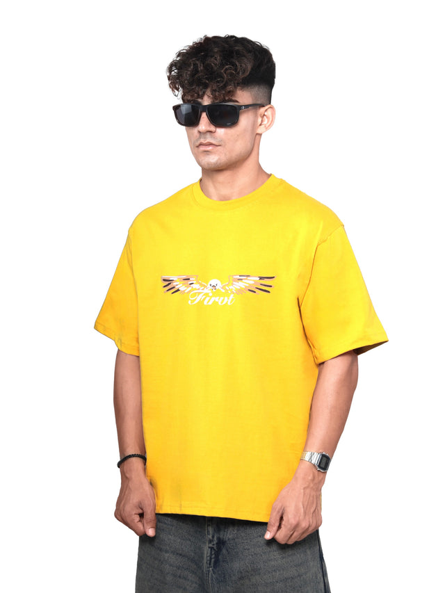 SILENT STORM YELLOW T-SHIRT