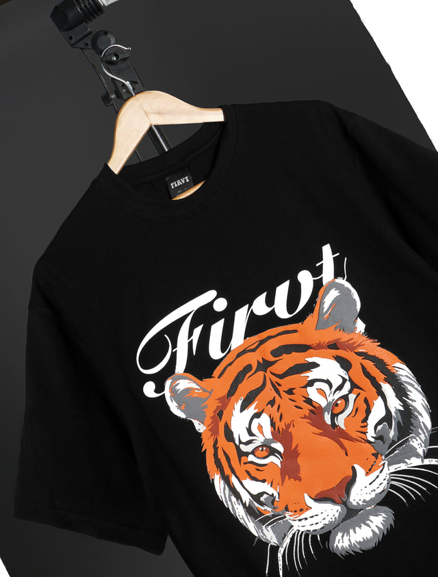 ALMIGHTY TIGER BLACK T-SHIRT