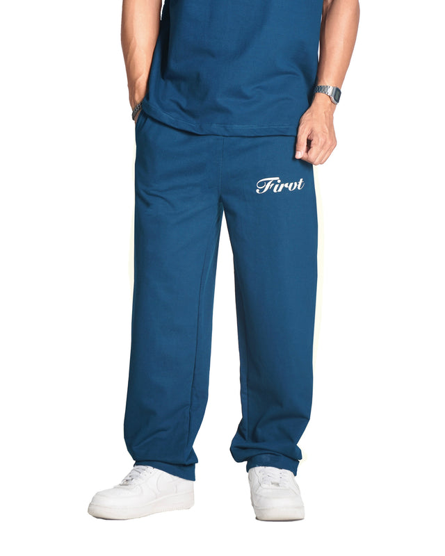 OCEAN NAVY SIDE STRIPE CO-ORD SET