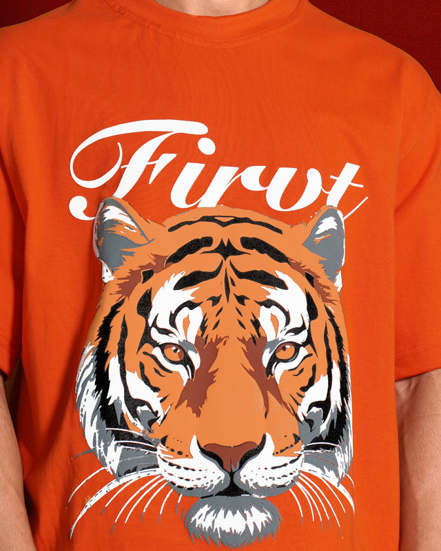 ALMIGHTY TIGER ORANGE T-SHIRT