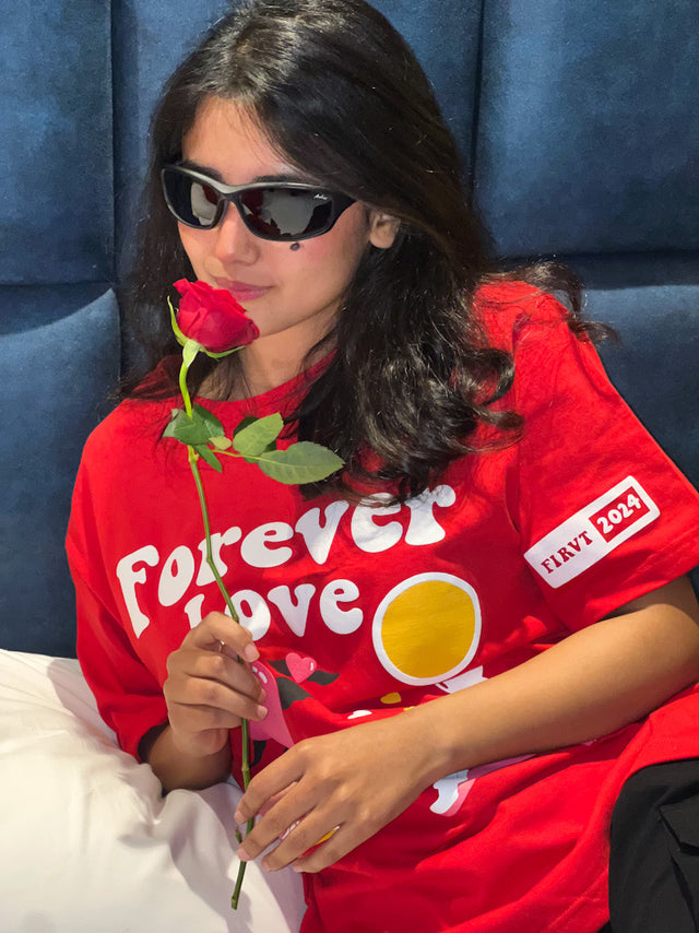 FOREVER LOVE RED T-SHIRT