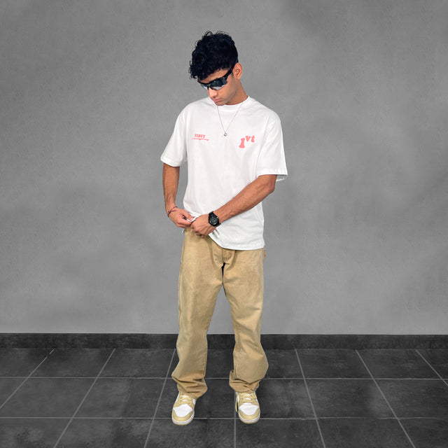 FLORAL TREE WHITE T-SHIRT