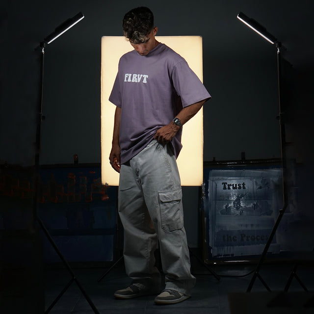 TRUST THE PROCESS LAVENDER TSHIRT