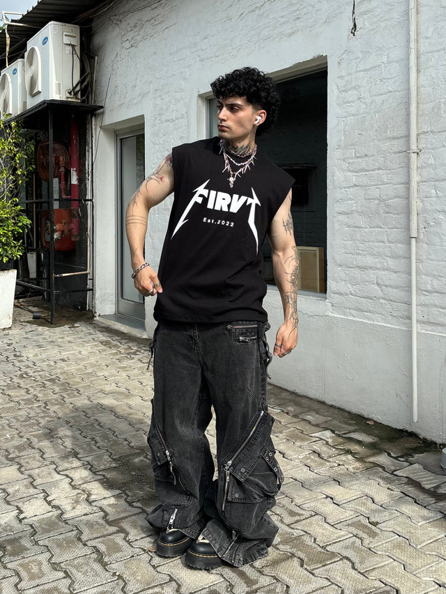 FIRVT TANK - BLACK