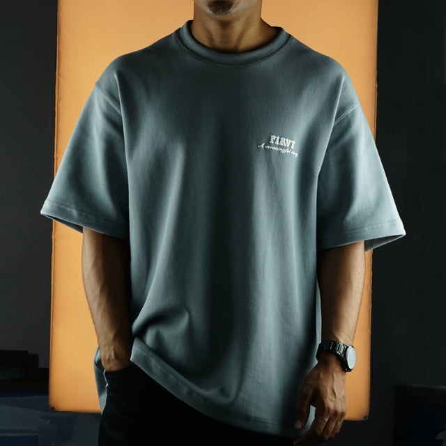 FIRVT BASIC GREY TSHIRT