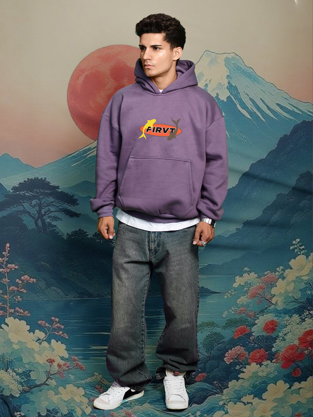KOI HOODIE MAUVE
