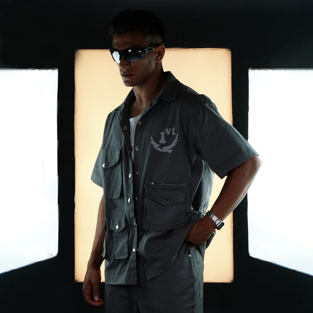 PHOENIX UTILITY SHIRT GREY