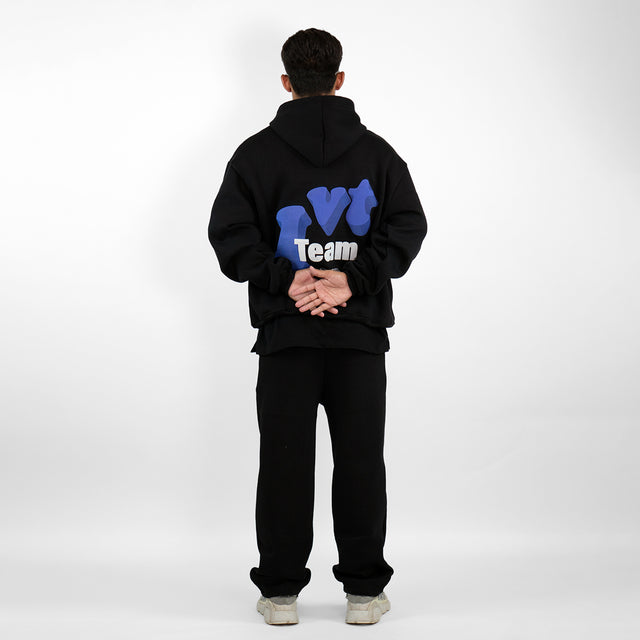 TEAM FIRVT BLACK HOODIE