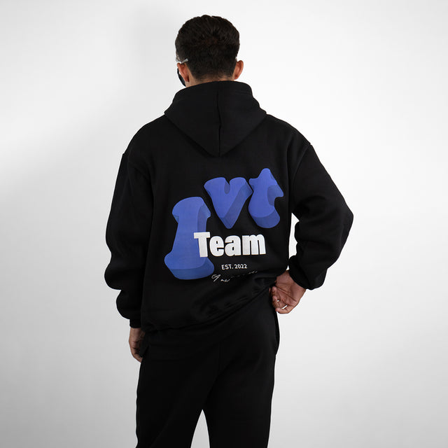 TEAM FIRVT BLACK HOODIE