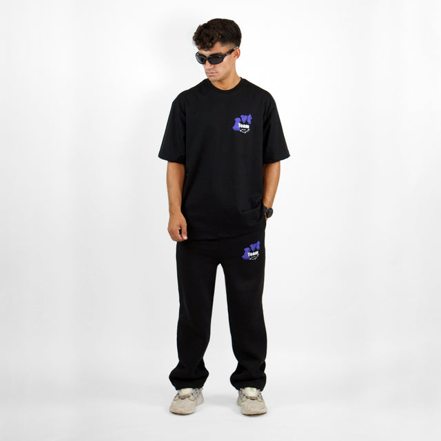 TEAM FIRVT BLACK TSHIRT
