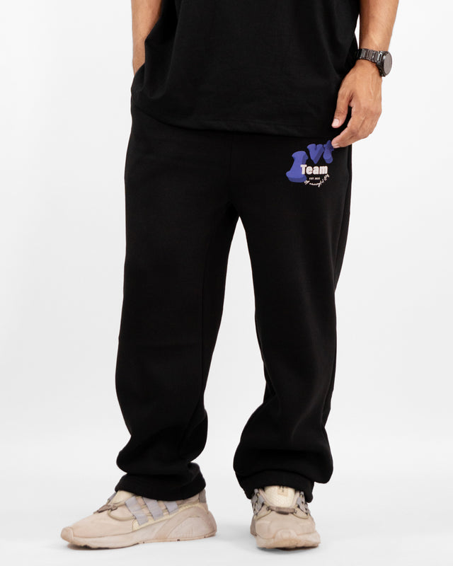 TEAM FIRVT BLACK SWEATPANTS