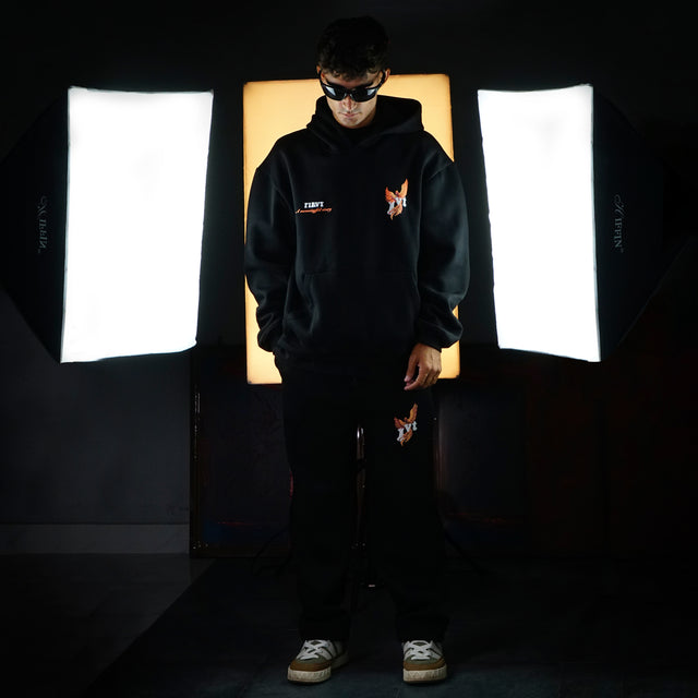 PHOENIX BLACK HOODIE