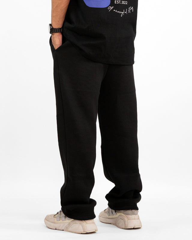 TEAM FIRVT BLACK SWEATPANTS