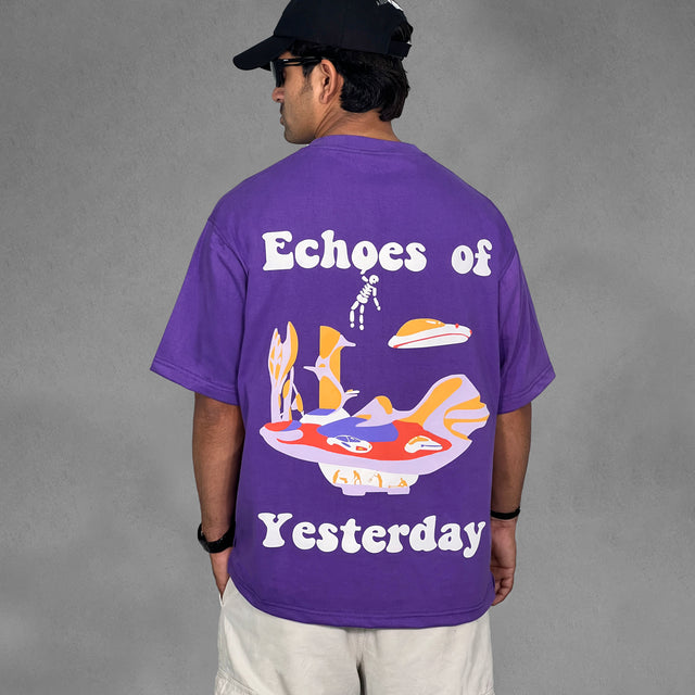 ECHOES OF YESTERDAY PURPLE TSHIRT