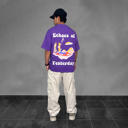 ECHOES OF YESTERDAY PURPLE TSHIRT